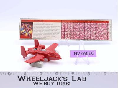 Powerglide 100% Complete 1985 Action Figure G1 Transformers A-10 Thunderbolt