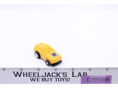 Minispy Mini Spy YELLOW Porsche Car Complete 1985 G1 Transformers Action Figure