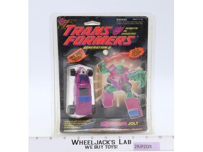 G2 Jolt 100% Complete W/Cardback & Bubble 1993 Vintage Hasbro Transformers