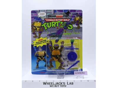 Head Droppin' Don Teenage Mutant Ninja Turtle TMNT Playmates NEW MOSC SEALED