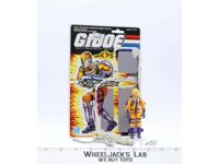 H.E.A.T. Viper V1 Complete W Cardback 1989 G.I. Joe Hasbro Vintage Action Figure