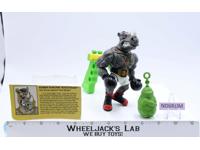 Power Punchin' Rocksteady Complete Smash 'Em Bash 'Em TMNT Turtles 1992 Playmate