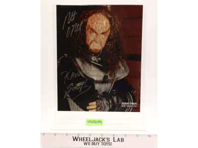 Gowron Star Trek Deep Space 9 Robert O'Reilly AUTOGRAPHED 8x10 Picture