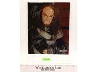 Gowron Star Trek Deep Space 9 Robert O'Reilly AUTOGRAPHED 8x10 Picture