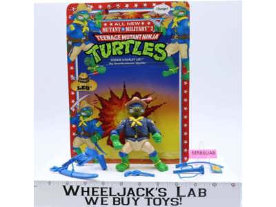 Kookie Kalvary Leo 100% Complete W/Card TMNT 1992 Playmates Action Figure