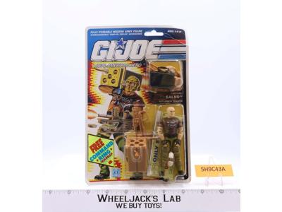 Salvo G.I. Joe 1990 Hasbro Vintage Action Figure NEW MOC