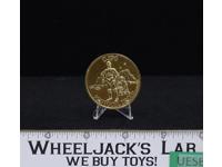 C-3PO Protocol Droid Gold Collectors Coin Star Wars POTF 1985 Kenner Vintage