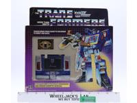Soundwave & Buzzsaw 100% Complete W/Box & Insert 1984 Vintage G1 Transformers