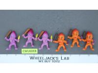 Monster Mogs and Jip The Other World 1982 Arco 2" Action Figures Lot of 6