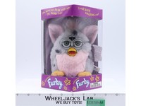 ELECTRONIC Furby GRAY PINK BLACK SPOTS 1998 Tiger Electronics NEW SEALED