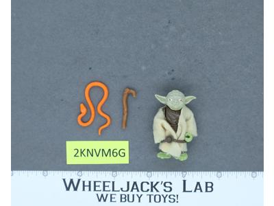 Yoda W/Orange Snake 100% Complete Star Wars ESB 1980 Vintage Kenner NO REPRO