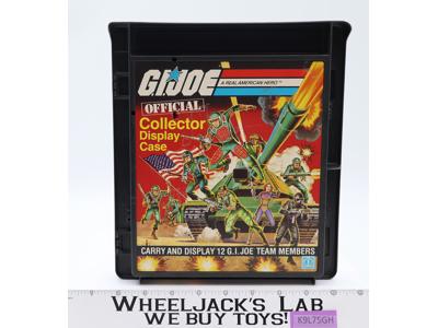 GI Joe Collector Display Case 1983 Vintage Hasbro Vintage