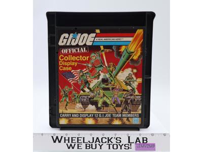 GI Joe Collector Display Case 1983 Vintage Hasbro Vintage