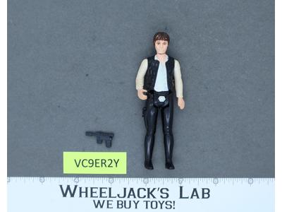 Han Solo BIG HEAD 100% Complete Star Wars 1977 Kenner Action Figure NO REPRO