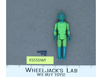 Greedo 100% Complete Star Wars 1978 Vintage Kenner Action Figure NO REPRO