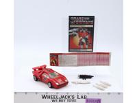 Sideswipe 100% Complete Vintage 1985 G1 Transformers Hasbro Action Figure
