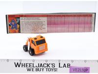 Huffer 100% Complete Vintage 1984 G1 Transformers Hasbro Action Figure