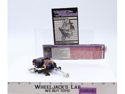 Bombshell 100% Complete 1985 G1 Transformers Rhinoceros Beetle Action Figure