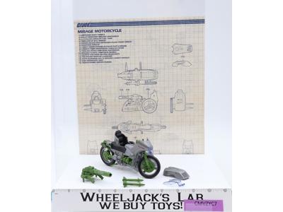 Silver Mirage 100% Complete GI Joe 1985 Hasbro Vintage Action Figure Vehicle