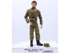 GI Joe Talking Man of Action WORKS Flocked Brown Hair 12" 1964 Hasbro Figure