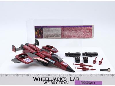 Thrust 100% Complete Vintage 1985 G1 Transformers Hasbro Action Figure