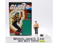 Quick Kick V1 100% Complete W/34 Card GI Joe 1985 Hasbro Vintage Action Figure