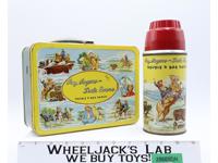 Roy Rogers and Dale Evans Double R Bar Ranch Metal Lunch Box 1950s Vintage NICE!
