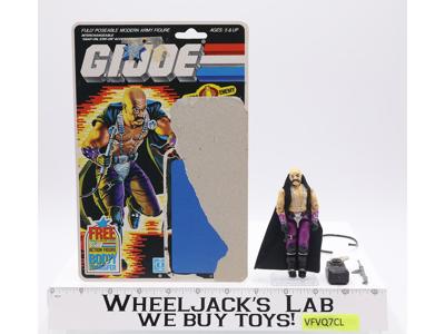 Dr. Mindbender 100% Complete W/Cardback 1986 GI Joe Hasbro Vintage Action Figure
