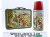 Davy Crockett Metal Lunchbox 1955 w/ Thermos American Thermos Bottle Co. Holtemp