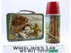 Davy Crockett Metal Lunchbox 1955 w/ Thermos American Thermos Bottle Co. Holtemp