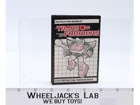 Smokescreen Instructions Manual Booklet 1985 Hasbro G1 Transformers