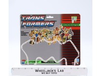 Battle Patrol Cardback 1988 Vintage Hasbro G1 Transformers Action Figure