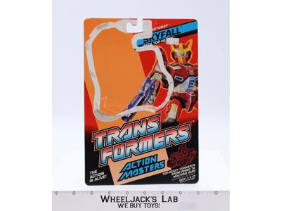 Skyfall Cardback Vintage 1988 G1 Transformers Hasbro Action Figure