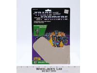 Swindle Cardback Vintage 1986 G1 Transformers Hasbro Action Figure