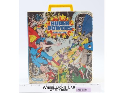 Collection Case Super Powers 1985 Kenner Vintage Action Figure Carrying Case