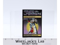 Megatron Action Figure Vintage Instruction Manual 1984 Hasbro G1 Transformers