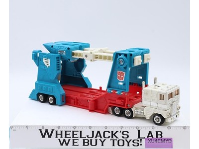 Ultra Magnus RT CAB & TRAILER 1986 G1 Transformers Freightliner COE Figure