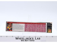 Sandstorm Action Figure Tech Specs 1986 Vintage Hasbro G1 Transformers