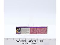 Rippersnapper Action Figure Tech Spec 1987 Vintage Hasbro G1 Transformers