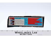 Tanker Truck Action Figure Tech Spec 1990 Vintage Hasbro G1 Transformers