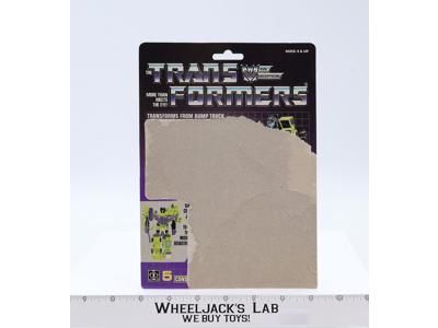 Long Haul Devastator Cardback Vintage Hasbro 1985 G1 Transformers Action Figure