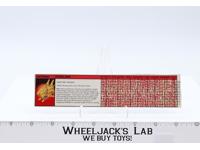 Steeljaw Action Figure Tech Spec 1986 Vintage Hasbro G1 Transformers