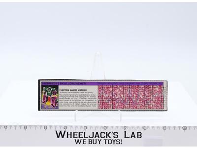 Skullcruncher Action Figure Tech Spec 1987 Vintage Hasbro G1 Transformers