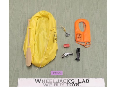Action Pilot Survival Equipment GI Joe 1964 Hasbro 12" Complete Accessories