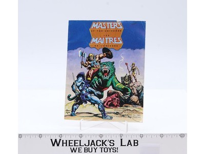King of Castle Grayskull FRENCH CANADIAN Mini Comic Book 1981 He-Man MOTU
