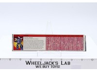 Tracks Tech Spec 1985 Vintage Hasbro G1 Transformers Action Figure