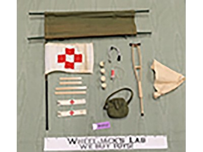 GI Joe Equipment Sets Marine Medic 1964 Vintage Hasbro 12" Accessory Complete