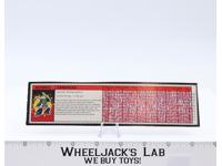 Hardhead Tech Spec 1985 Vintage Hasbro G1 Transformers Action Figure