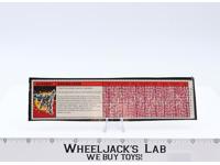 Brainstorm Action Figure Robot Tech Spec 1986 Vintage Hasbro G1 Transformers