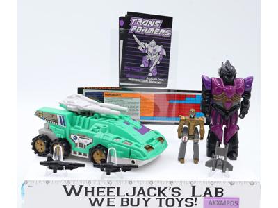 Roadblock Pretender 1989 Vintage G1 Transformers Hasbro Action Figure